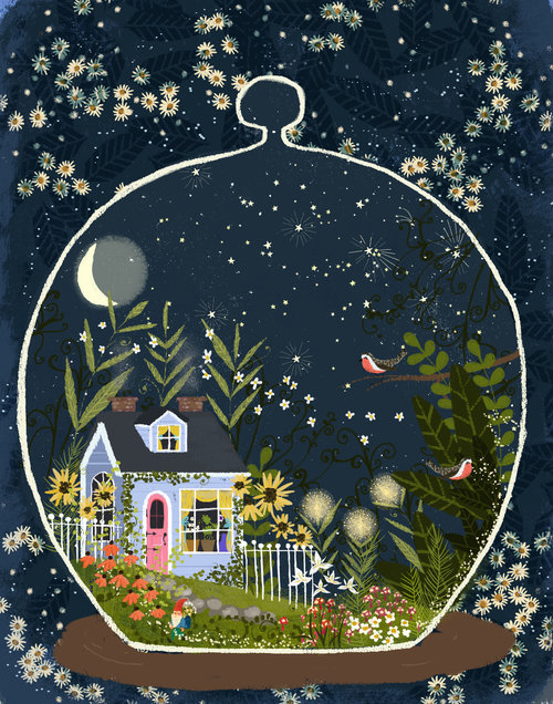 Mystical Terrarium no. 2 by Joy Laforme